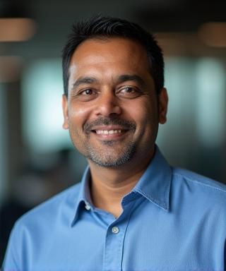 Photo of Rajesh Rajan, CTO of Fluxionary Matrix