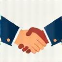 Handshake icon demonstrating Inclusivity