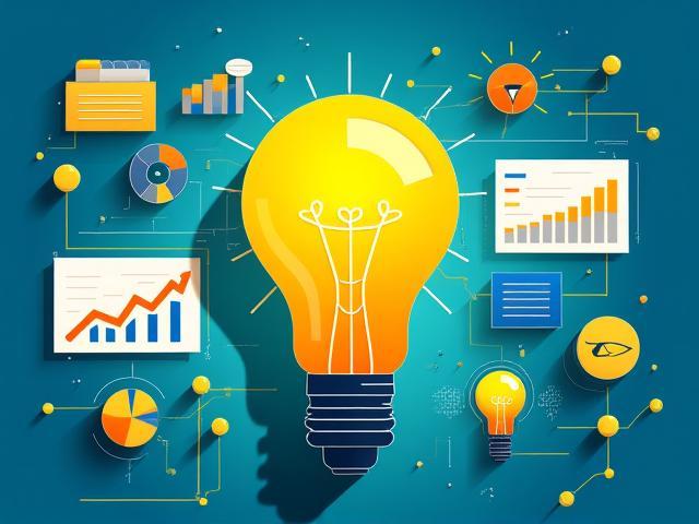 Collage of creative insight visuals and strategic icons