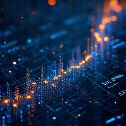 Database visual representing benchmarking of campaigns